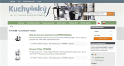 Desktop Screenshot of kuchynsky-robot.info