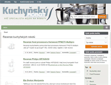 Tablet Screenshot of kuchynsky-robot.info